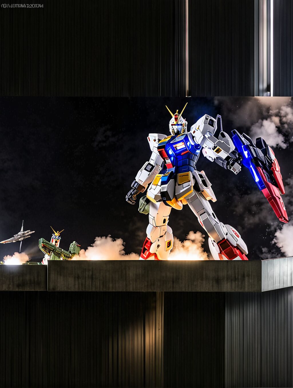where is the gundam factory in japan