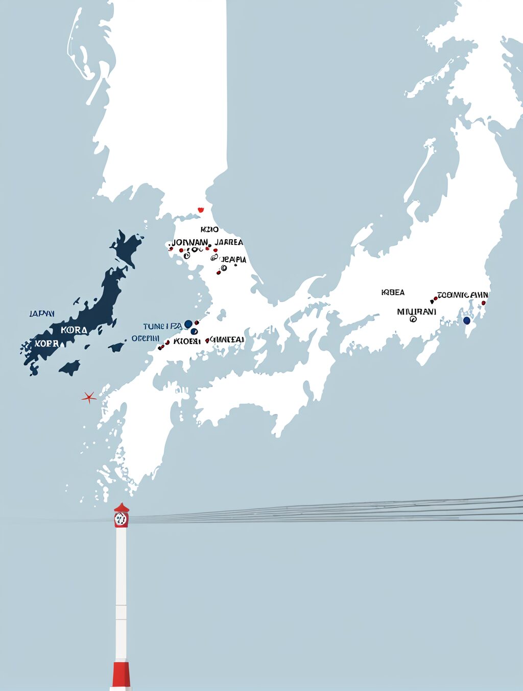 where to go japan or korea