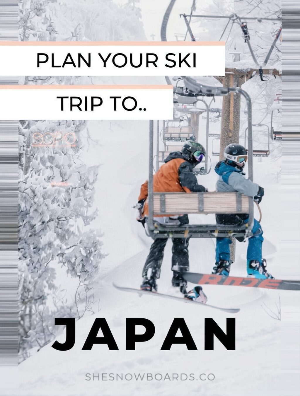 where to snowboard in japan in march