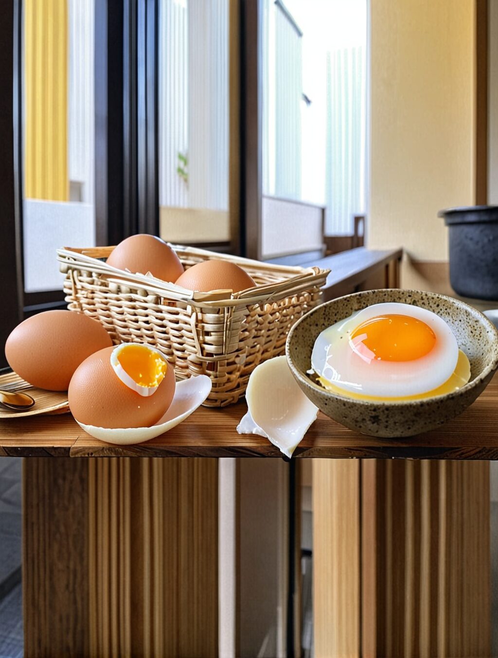 why can you eat raw eggs in japan