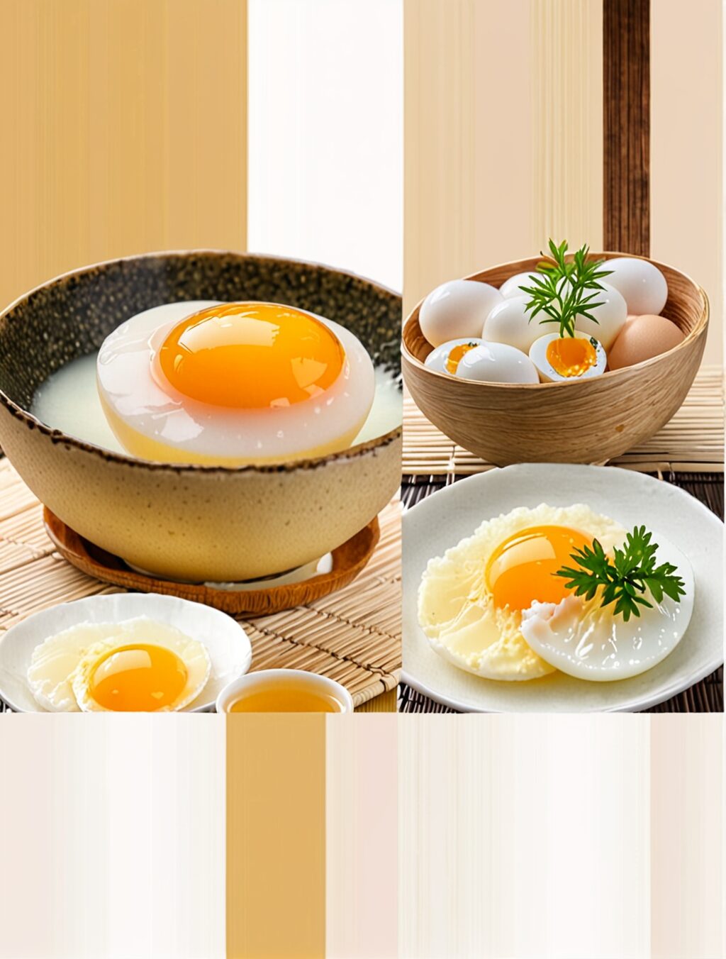 why can you eat raw japanese eggs