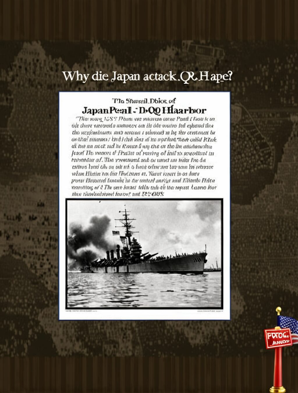 why did japan attack pearl harbor dbq answers key