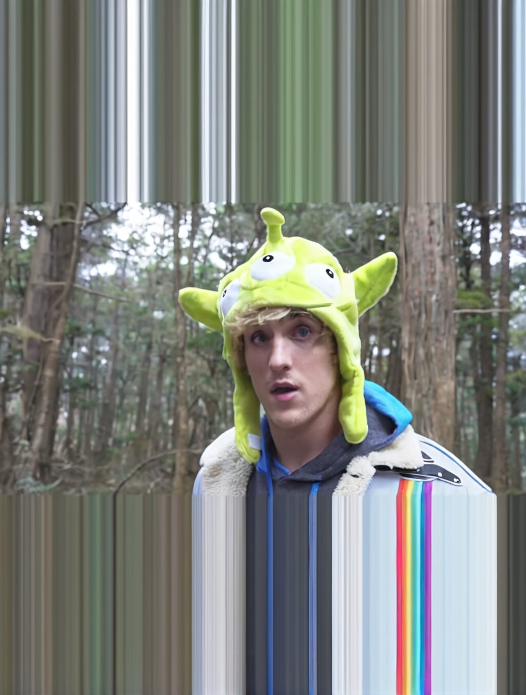 why did logan paul go to japan