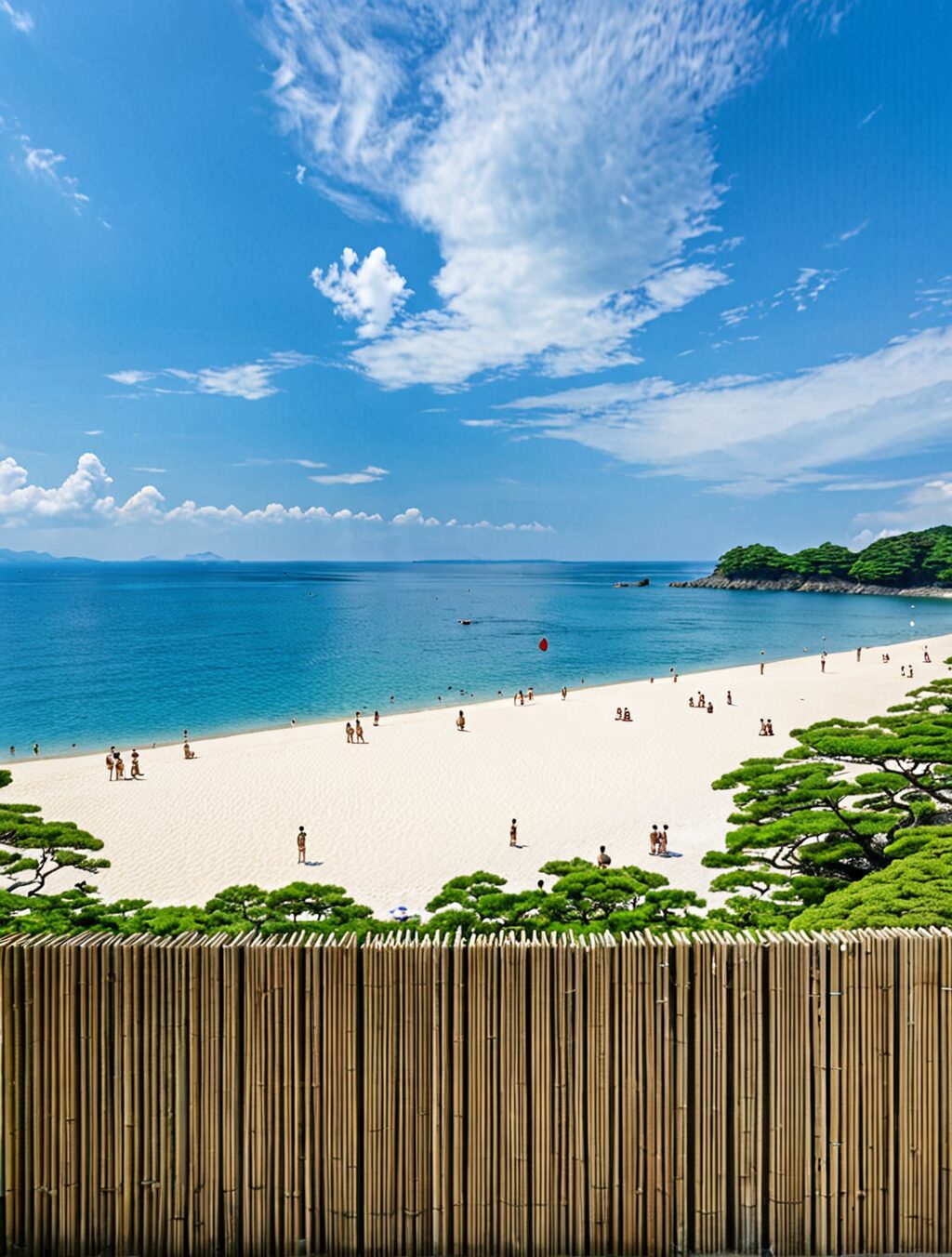why does japan have no swimmable beaches