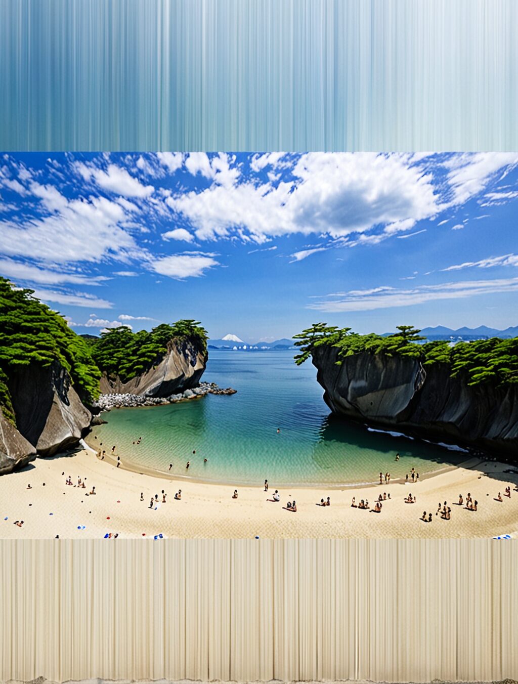 why does japan have no swimmable beaches