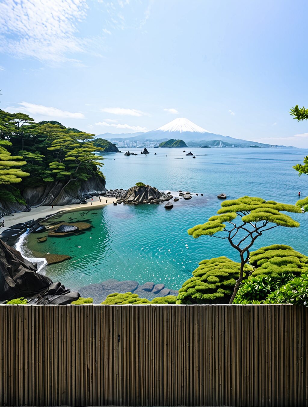 why japan has no swimmable beaches