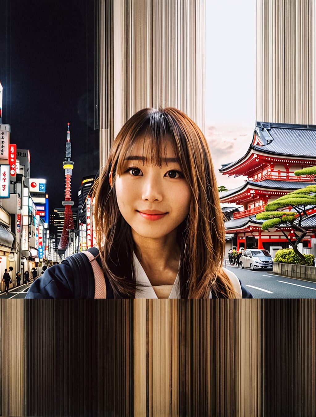 「i traveled across japan for free」