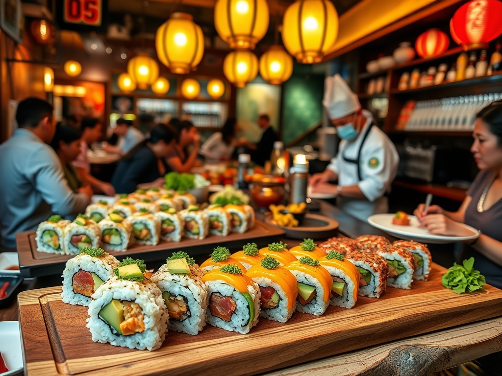 Sushi with a Twist: Uncovering Little Tokyo's Innovative Sushi Scene