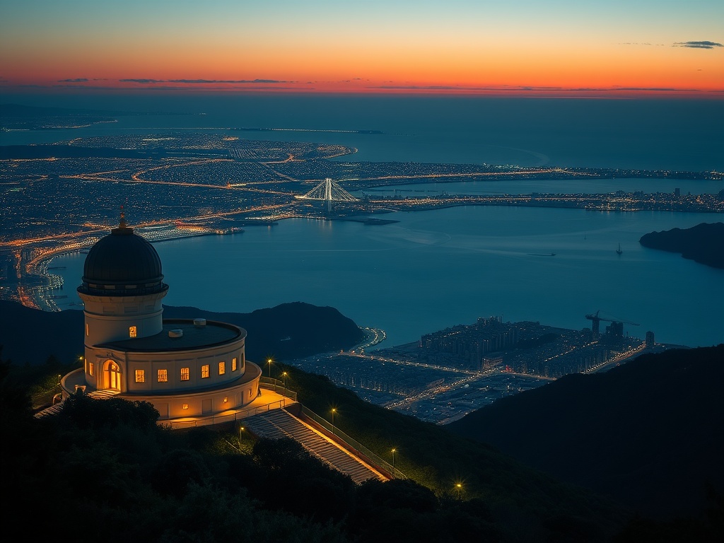 The View from Mount Hakodate Observatory