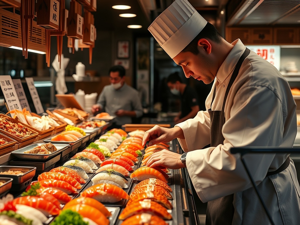 Sushi Secrets: The Art of Crafting Perfection at Shibuya Station