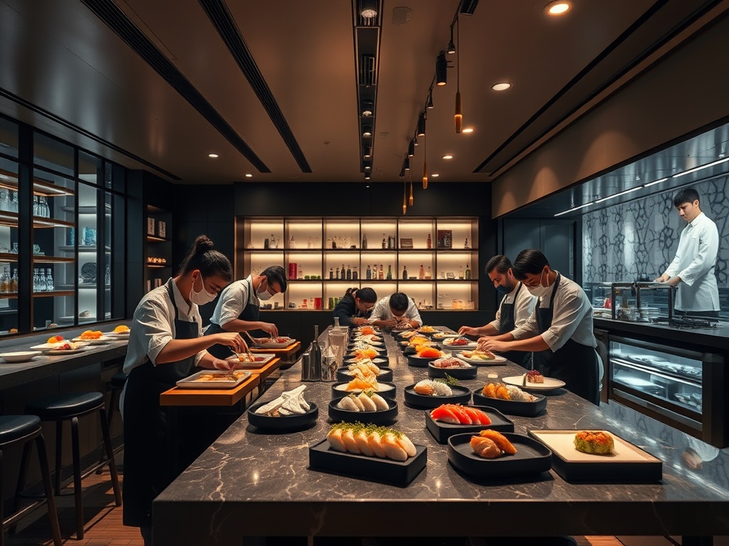 Sushi Meets Innovation: Exploring Shibuya's Avant-Garde Sushi Bars