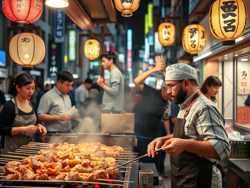 Sizzling Skewers: A Yakitori Adventure
