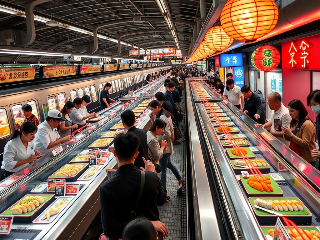 Sushi on the Fast Track: High-Speed Culinary Delights in Tokyo