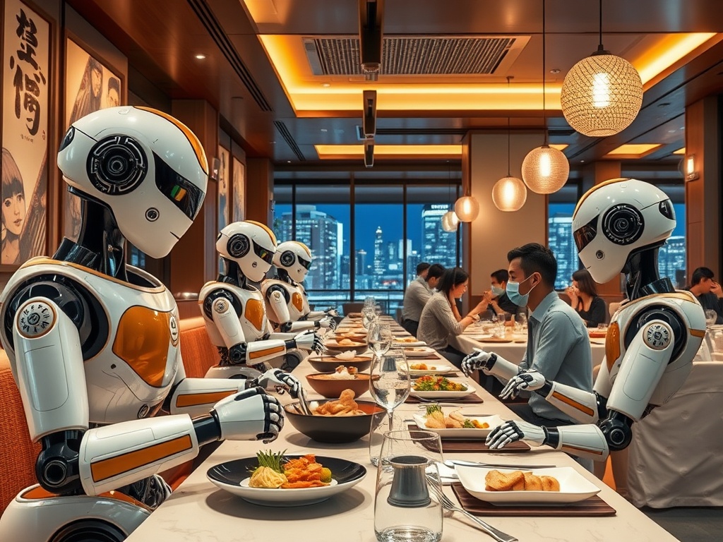 Tech Meets Taste: Robots Redefining the Tokyo Dining Experience
